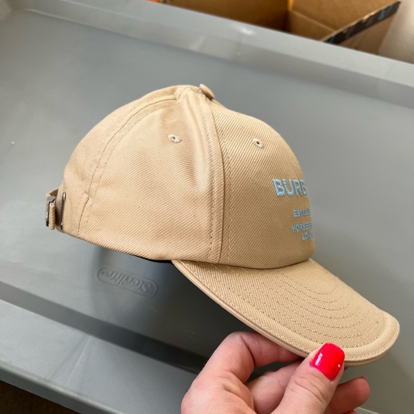 Tan Burberry Ball Cap - Picture 3 of 7